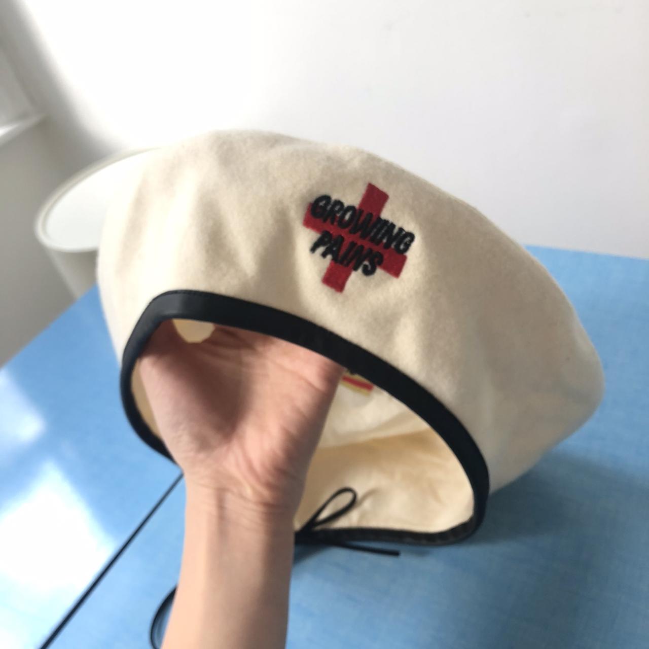 Cream berets hat from Growing Pains TOKYO Fall 2017... Depop