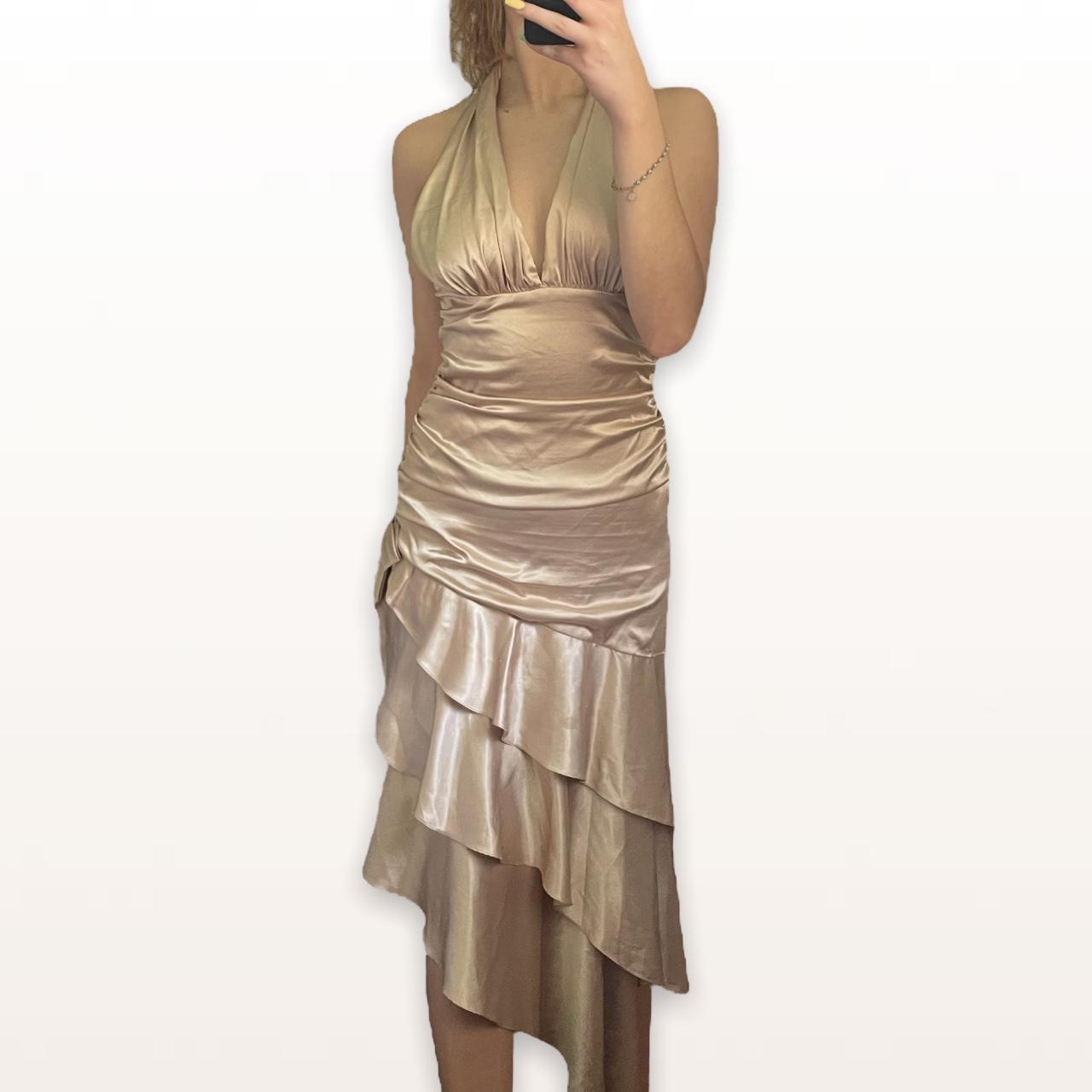 Product Image 1 - 90s champagne evening gown 🥂
-