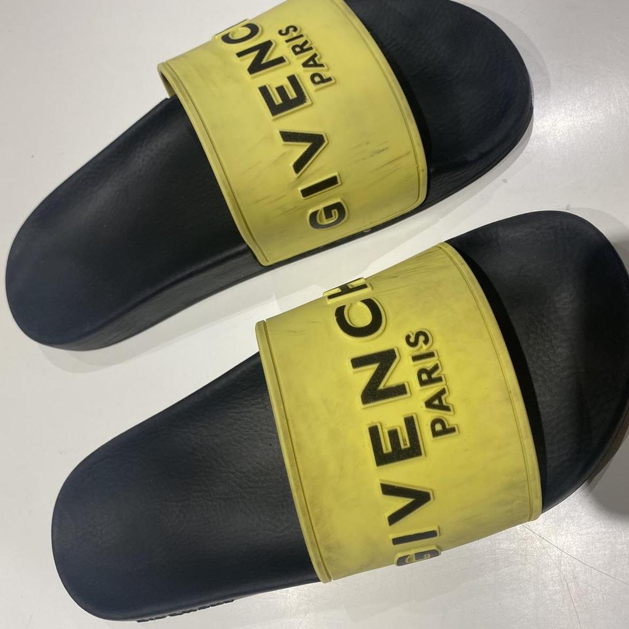 Givenchy summer sliders Yellow colour way 100... Depop
