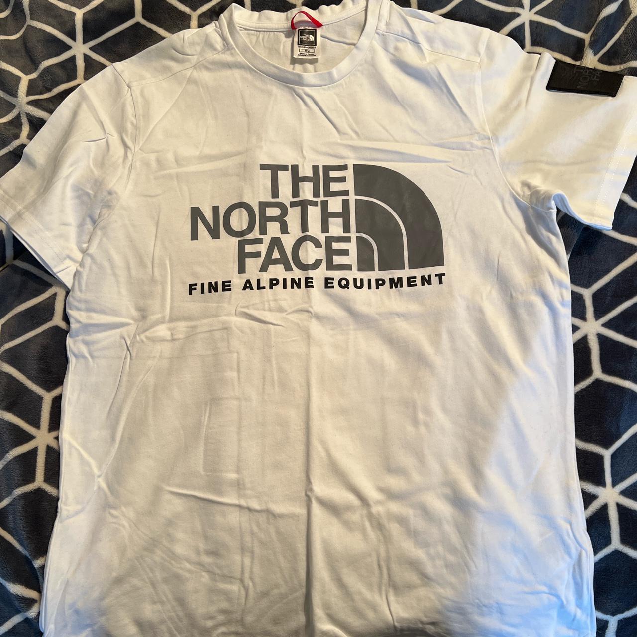 The North Face Reflective T-Shirt Special Edition... - Depop