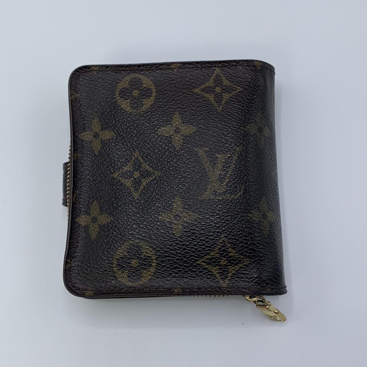 Vintage Louis Vuitton Porte Billets Compact Wallet - Depop