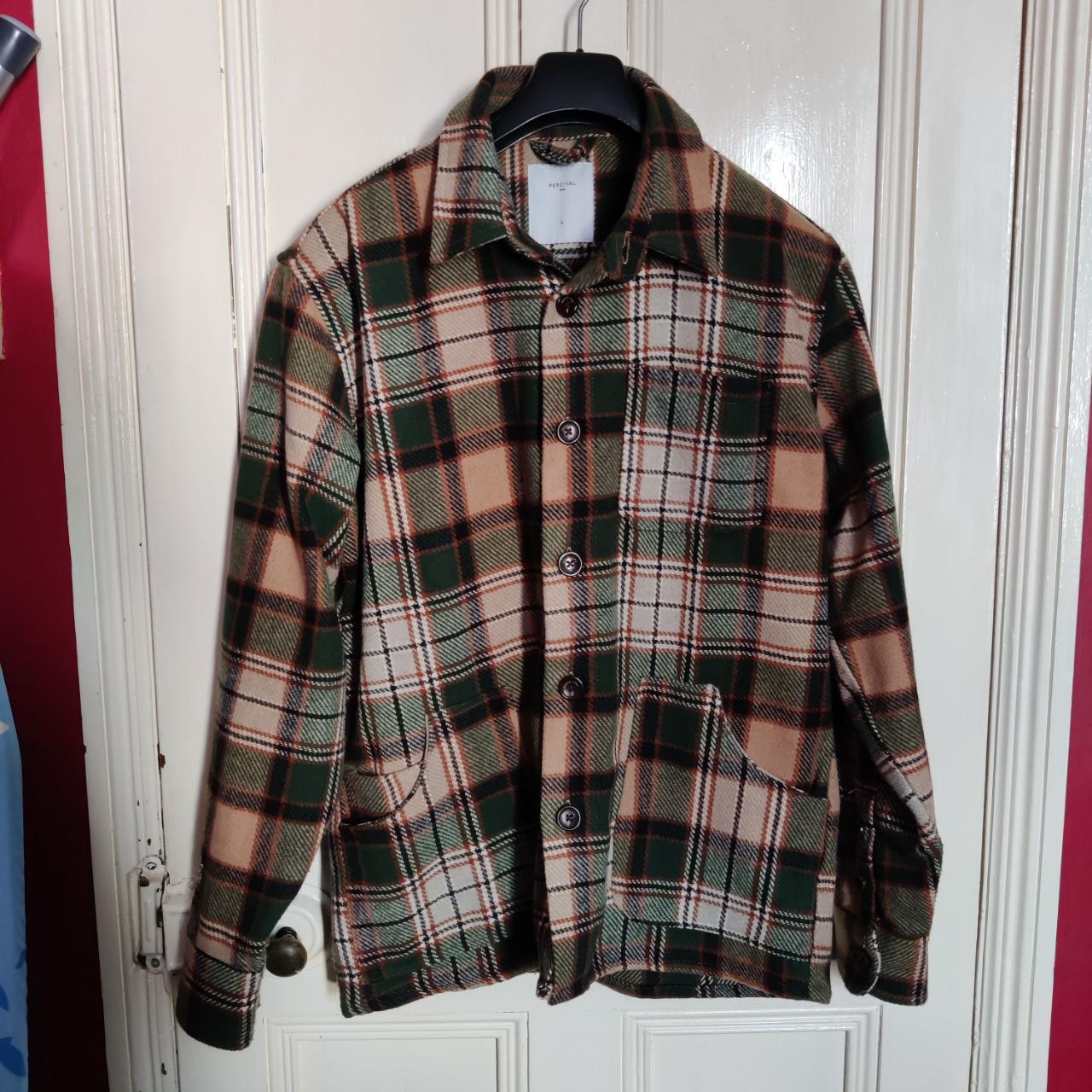 Percival Wool Overshirt/jacket Really lovely piece,... - Depop
