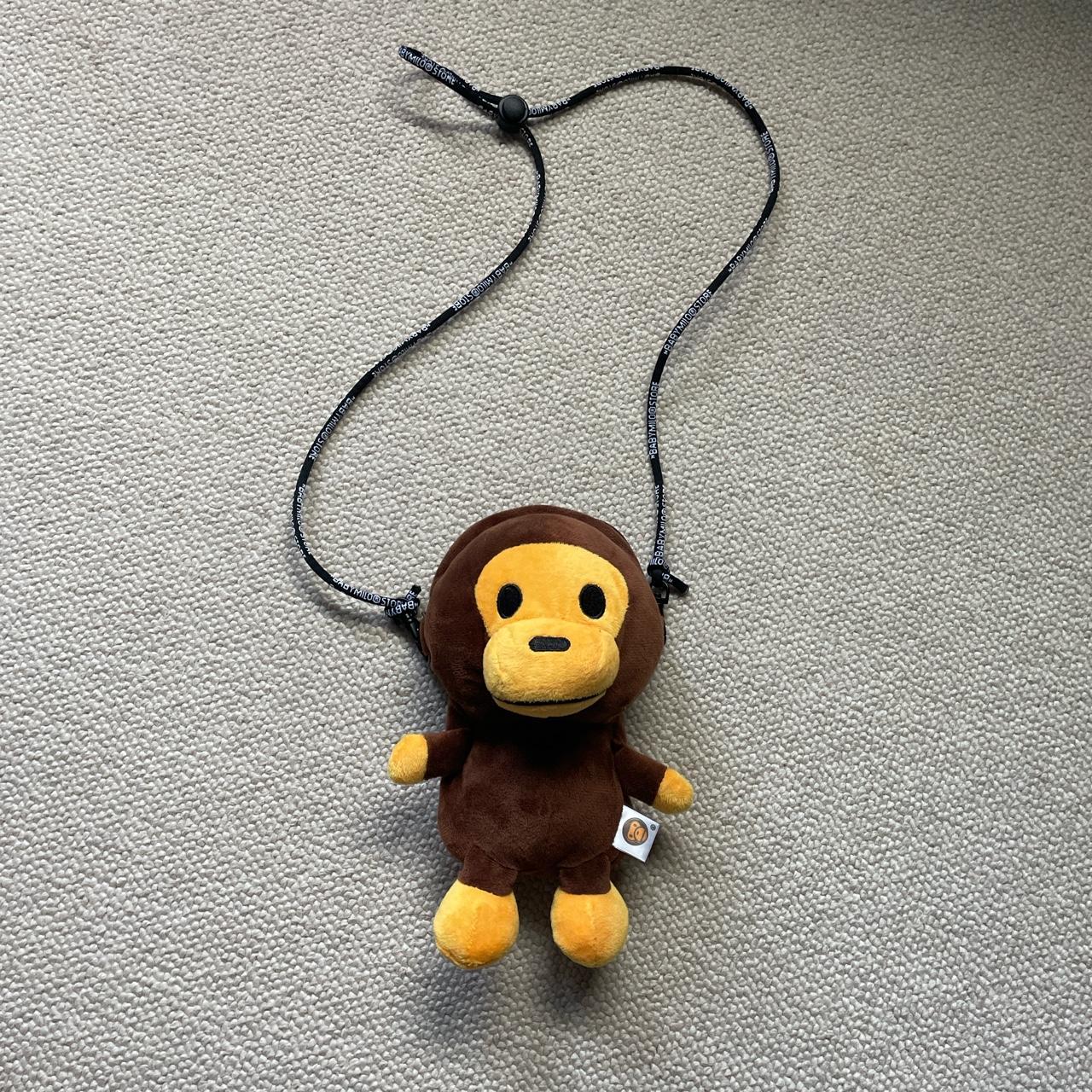 A Bathing Ape Baby Milo Plush Phone Bag/Phone... - Depop