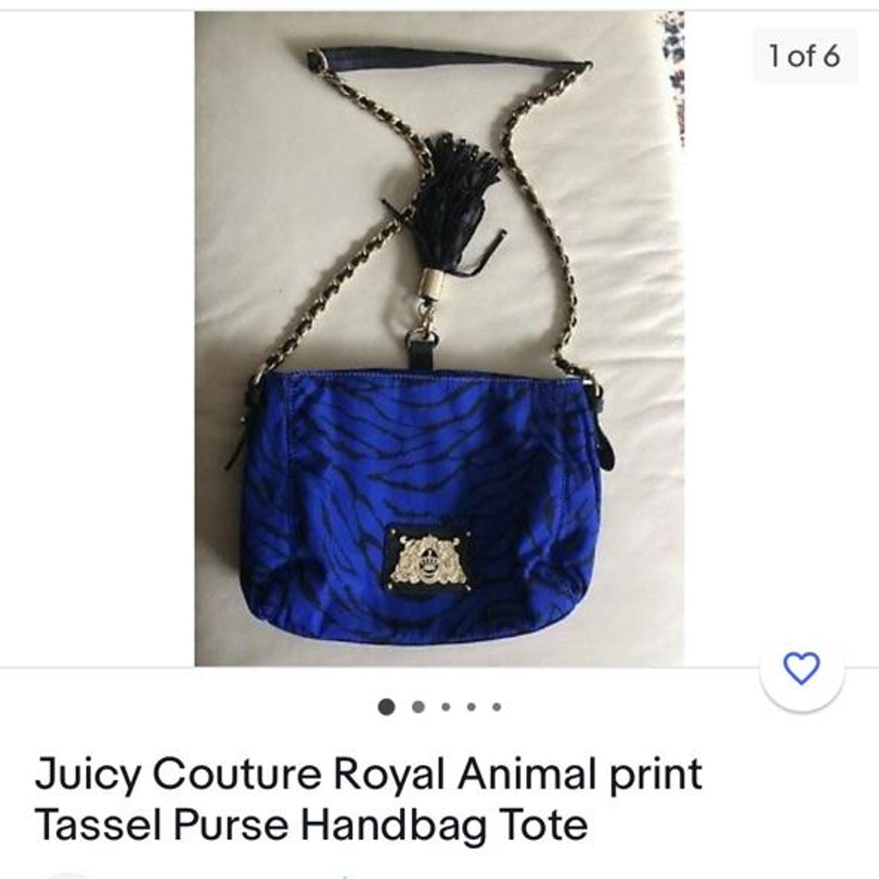 Juicy Couture Blossom Hobo bag polyester light blue - BIJL55311WPO-J09 |  wardow.com