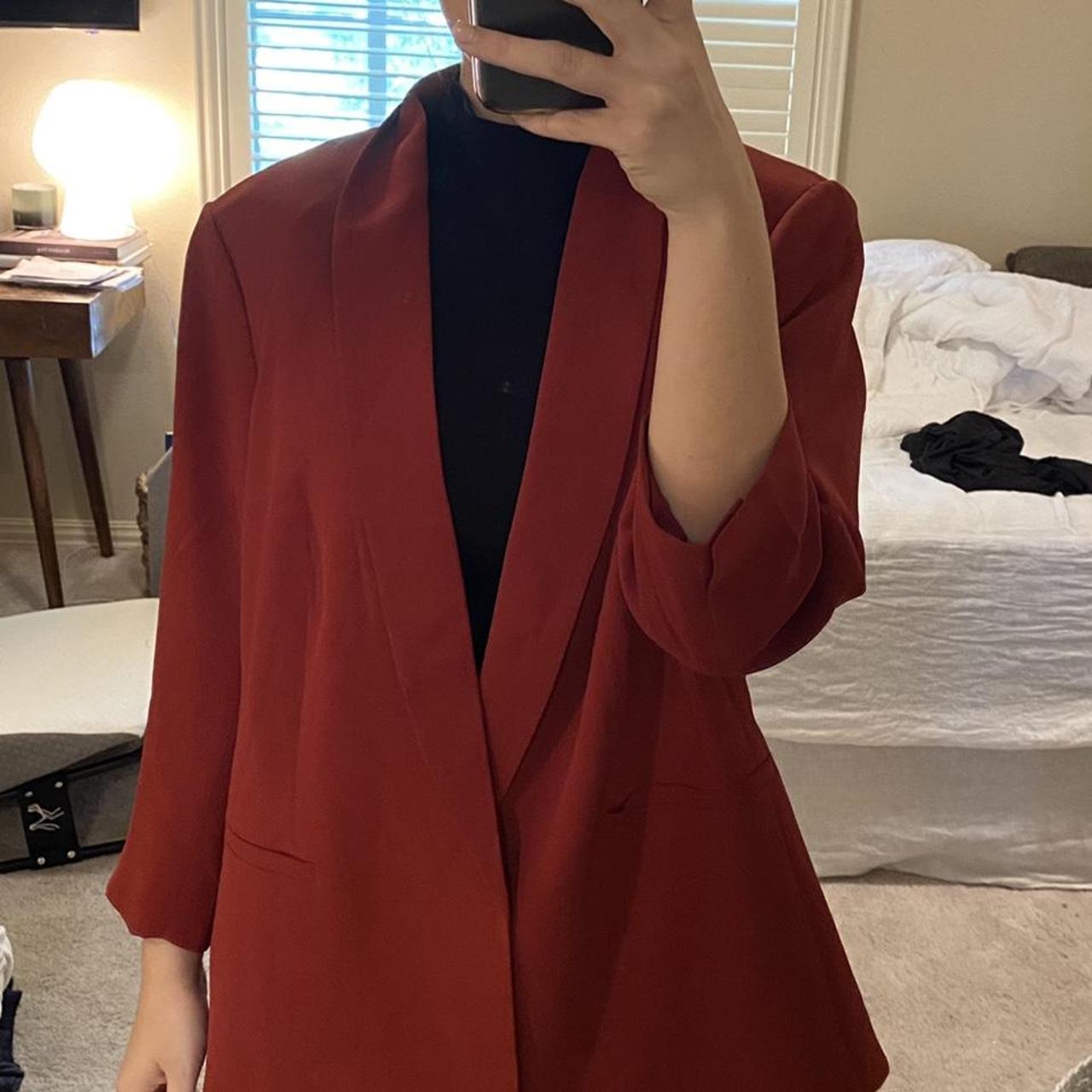 H&m hotsell red blazer