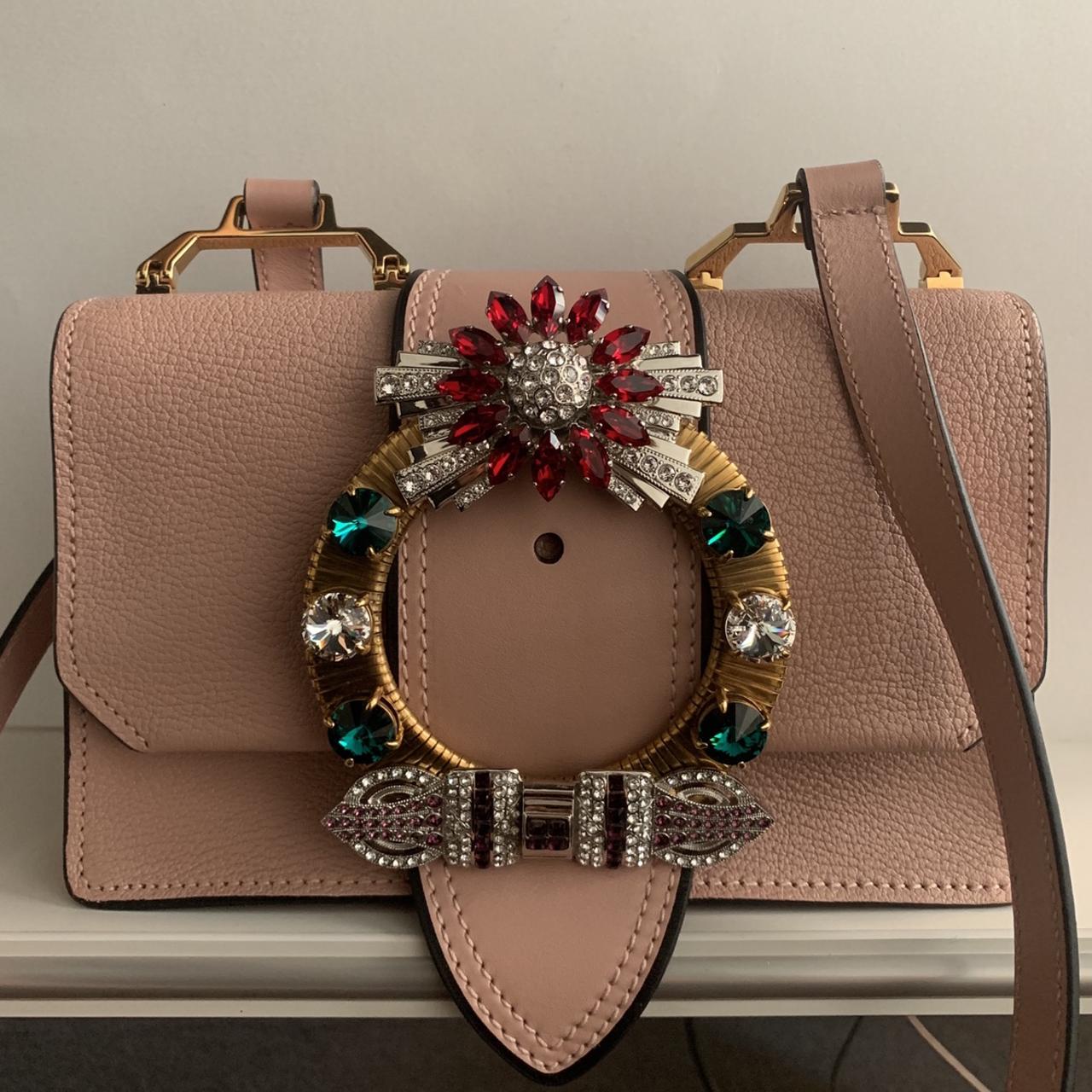 Borsa miu miu rosa cipria sale