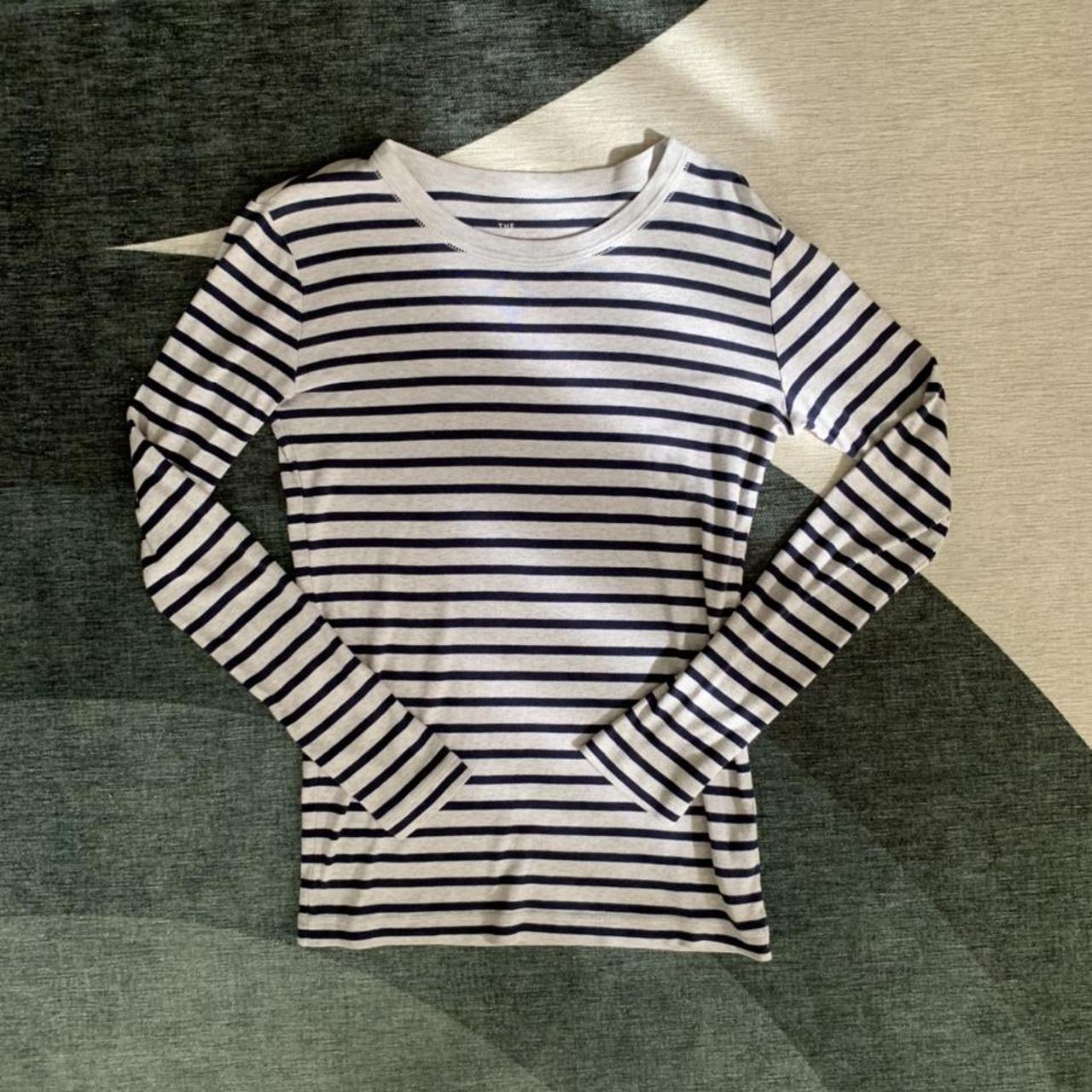 Gap Striped Top - Size small - Thrifted, in pretty... - Depop