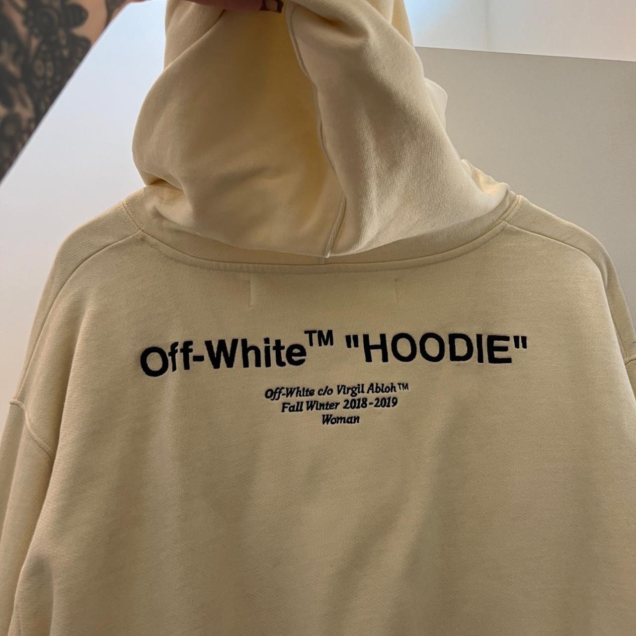 Off white fall discount winter 2018 hoodie