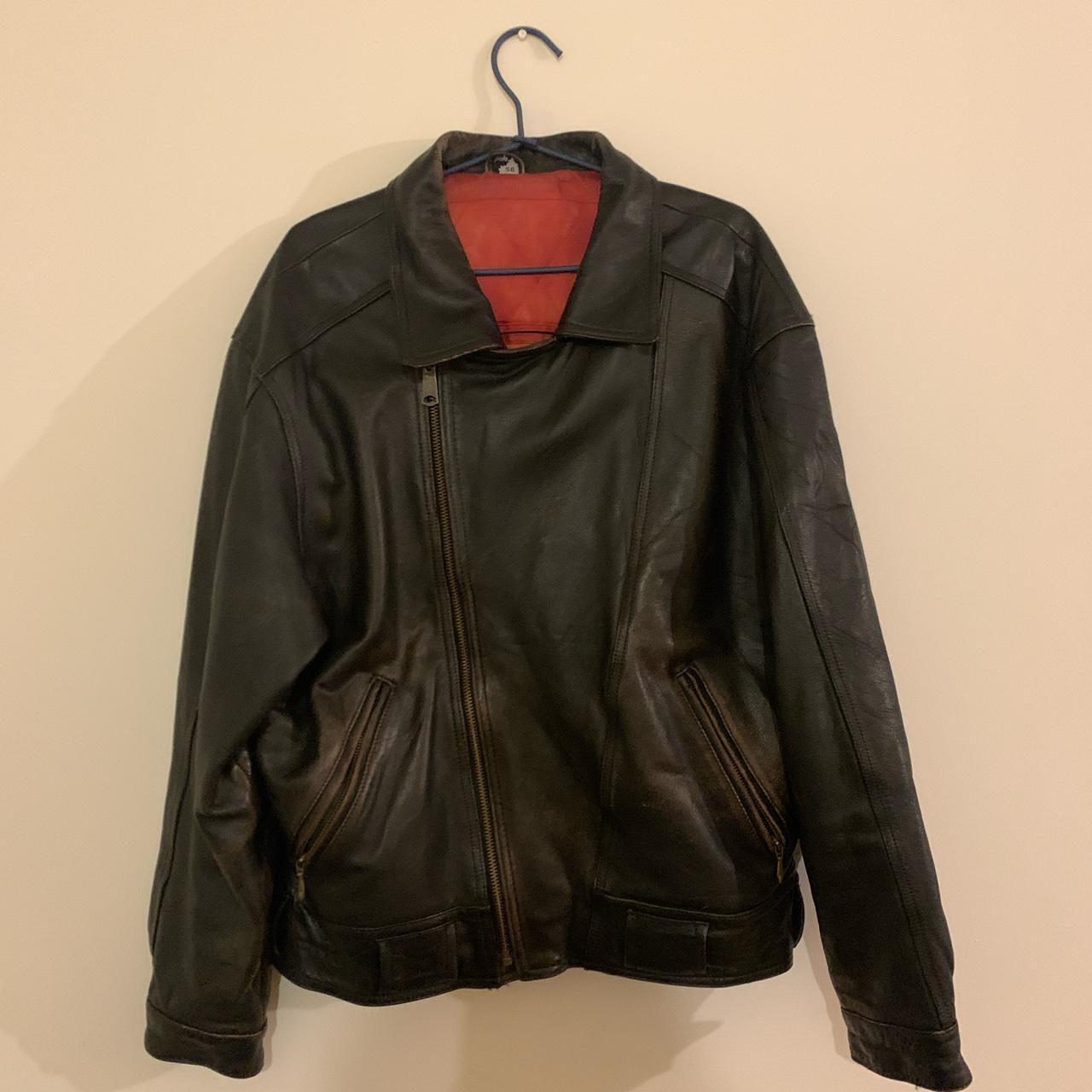 Leather jacket guy levi on sale