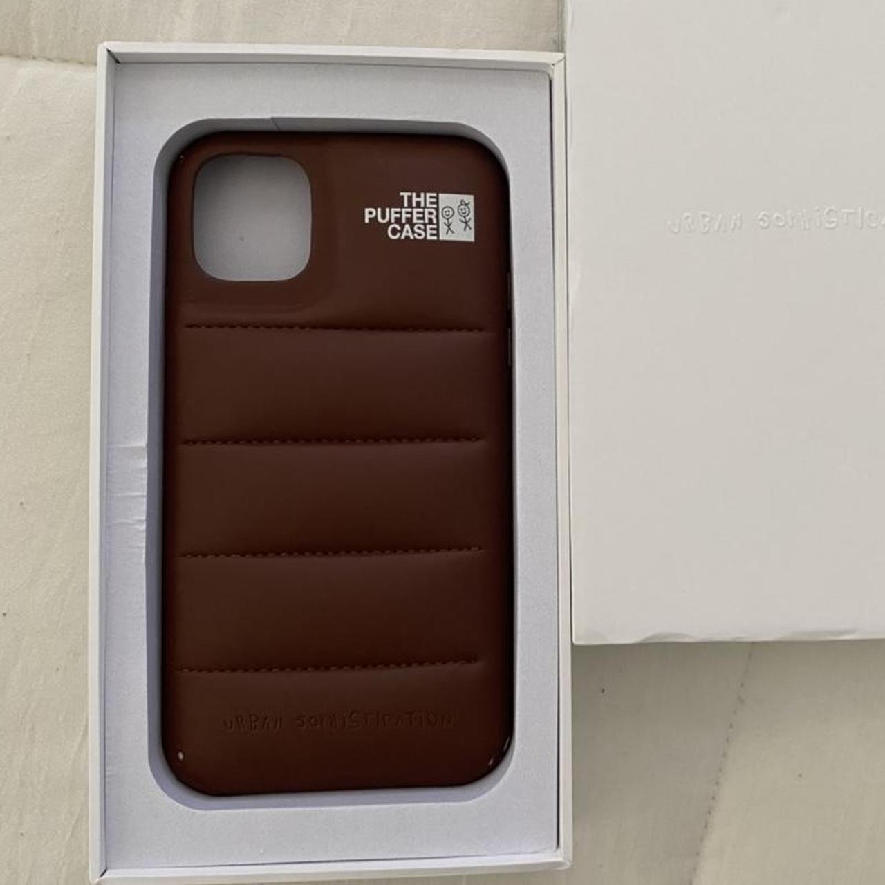 urban sophistication brown puffer case iphone 11... Depop