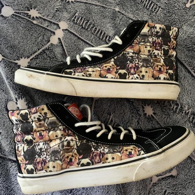 ASPCA x Vans Sk8-Hi Slim “Dogs”. Mens US 7.5, womens... - Depop