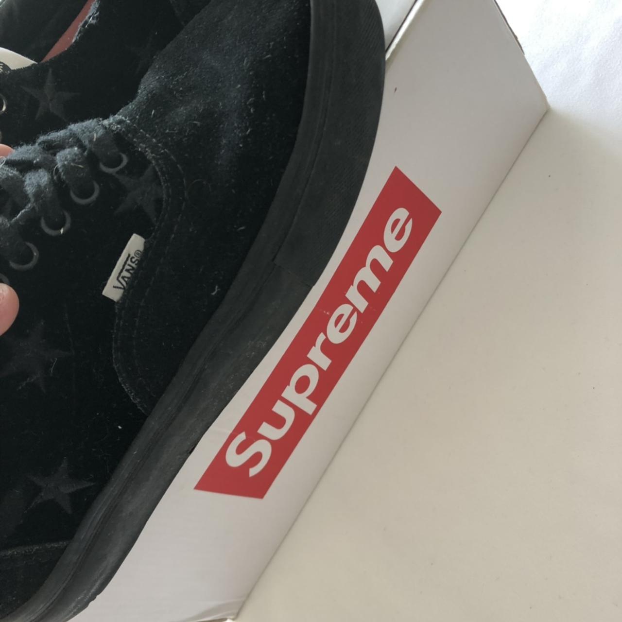 Supreme vans hotsell velvet stars