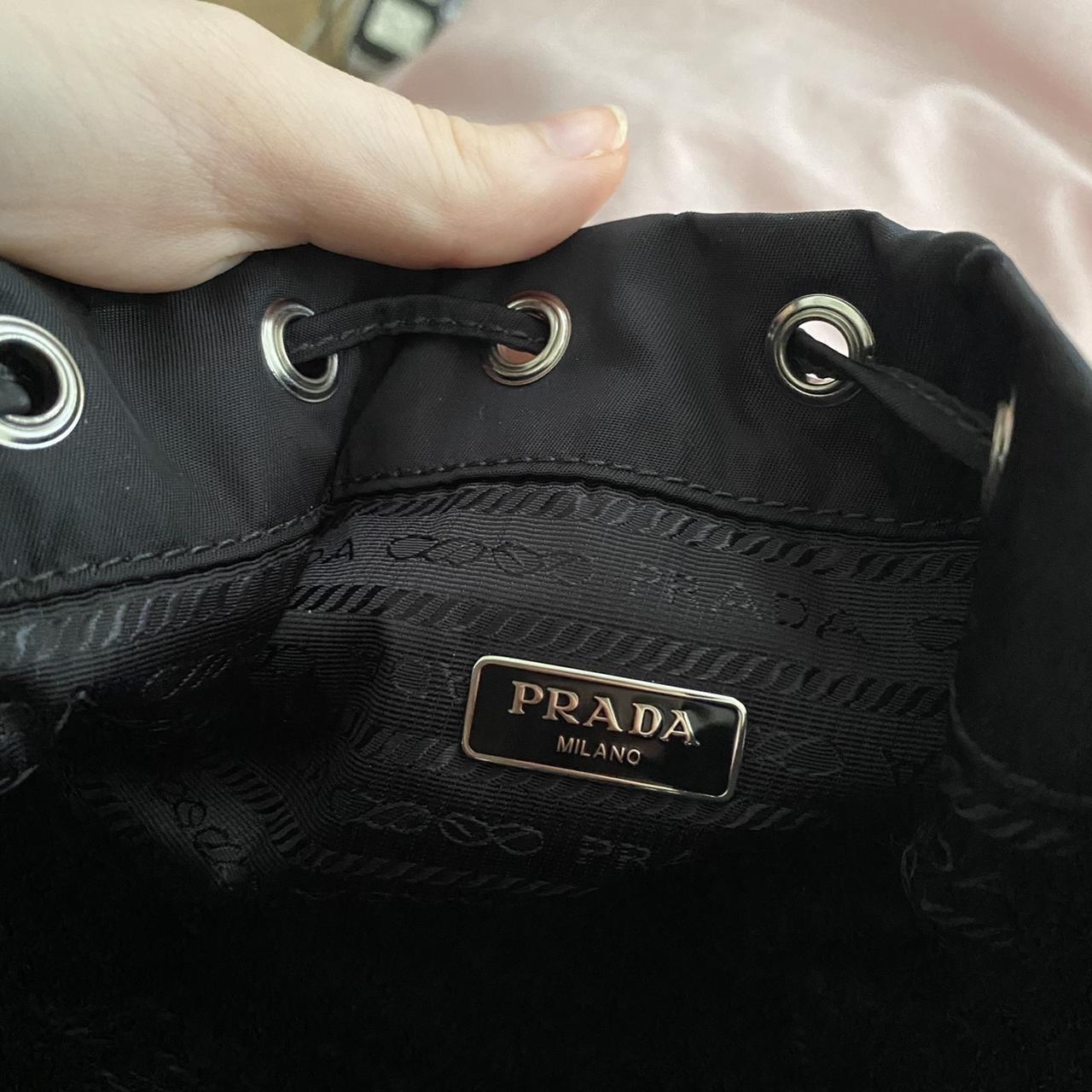 AUTHENTIC PRADA KEY HOLDER - discoloration pictured - Depop