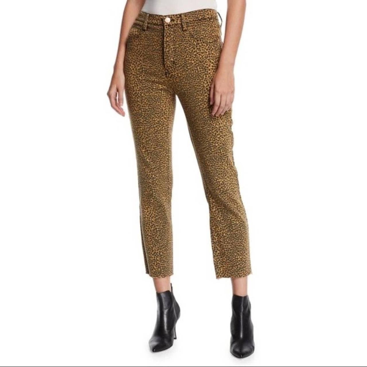 Current elliott stiletto leopard 2024 jeans