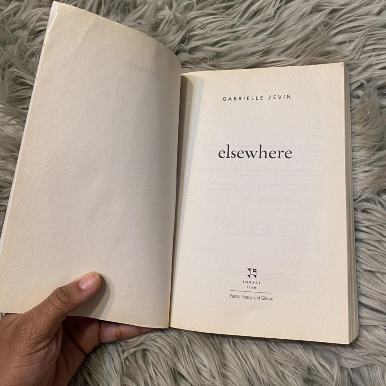 Elsewhere: A Novel by Gabrielle Zevin, Paperback