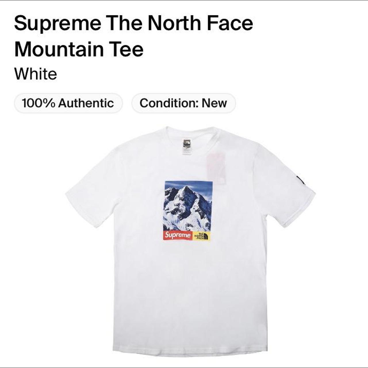 トップス Supreme / The North Face One World Tee Supreme The North Face One World Tee Black Men's - SS20 - US