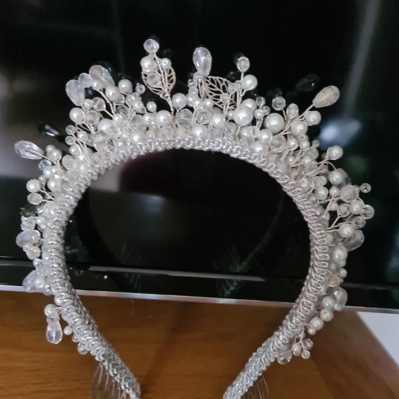 handmade bridal headpiece