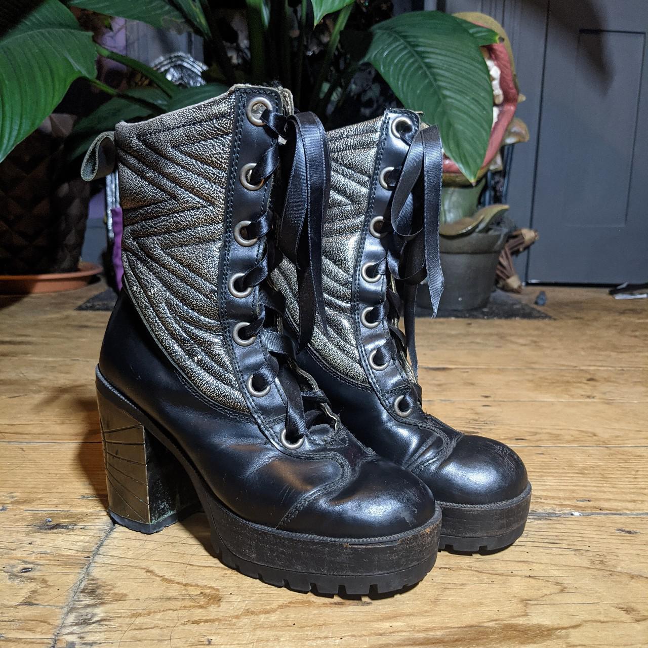 Cyber best sale goth boots