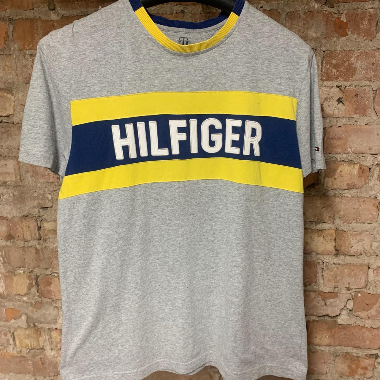 tommy-hilfiger-t-shirt-spell-out-large-208-size-depop