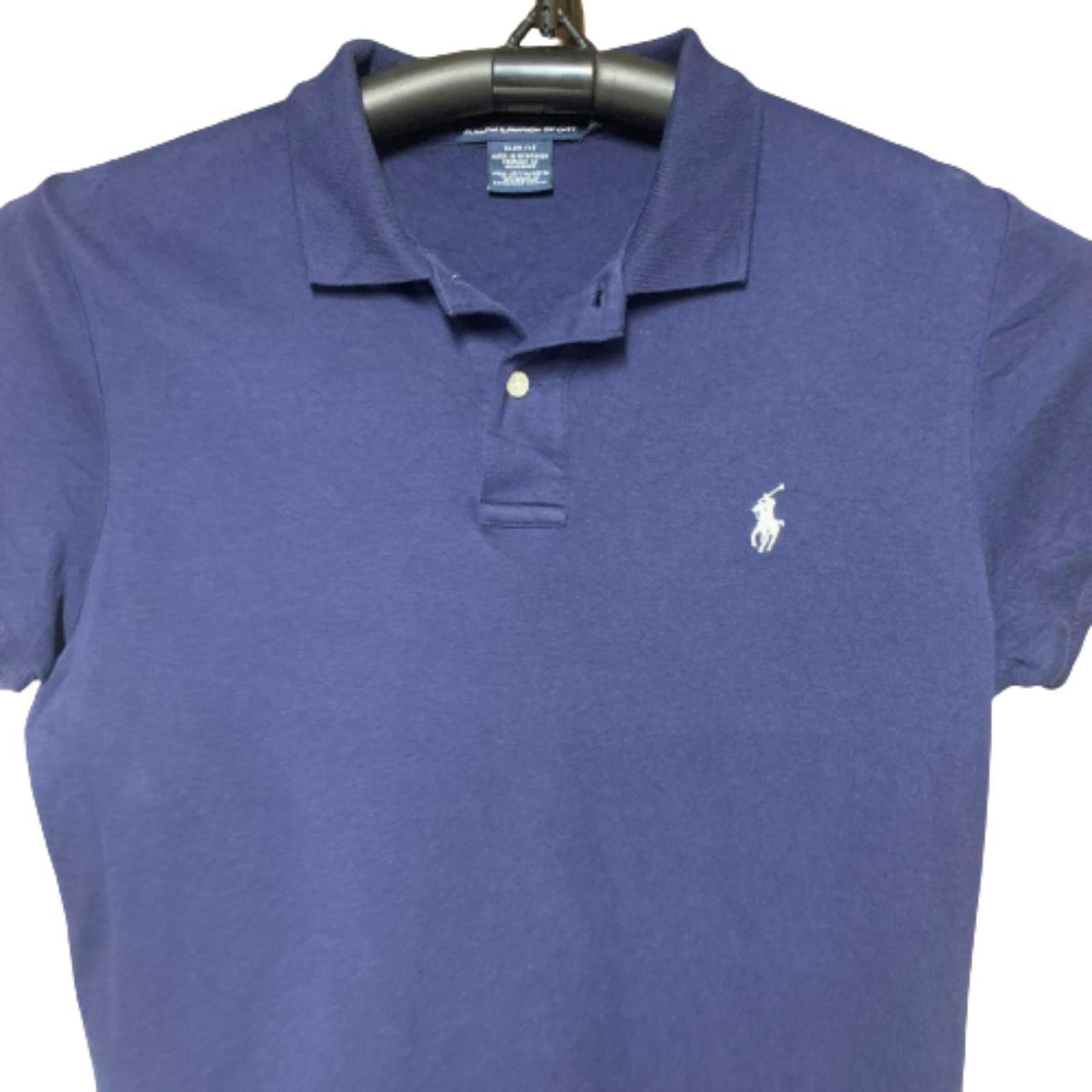 Ralph Lauren Blue Polo Shirt XL - 251 Size – X... - Depop