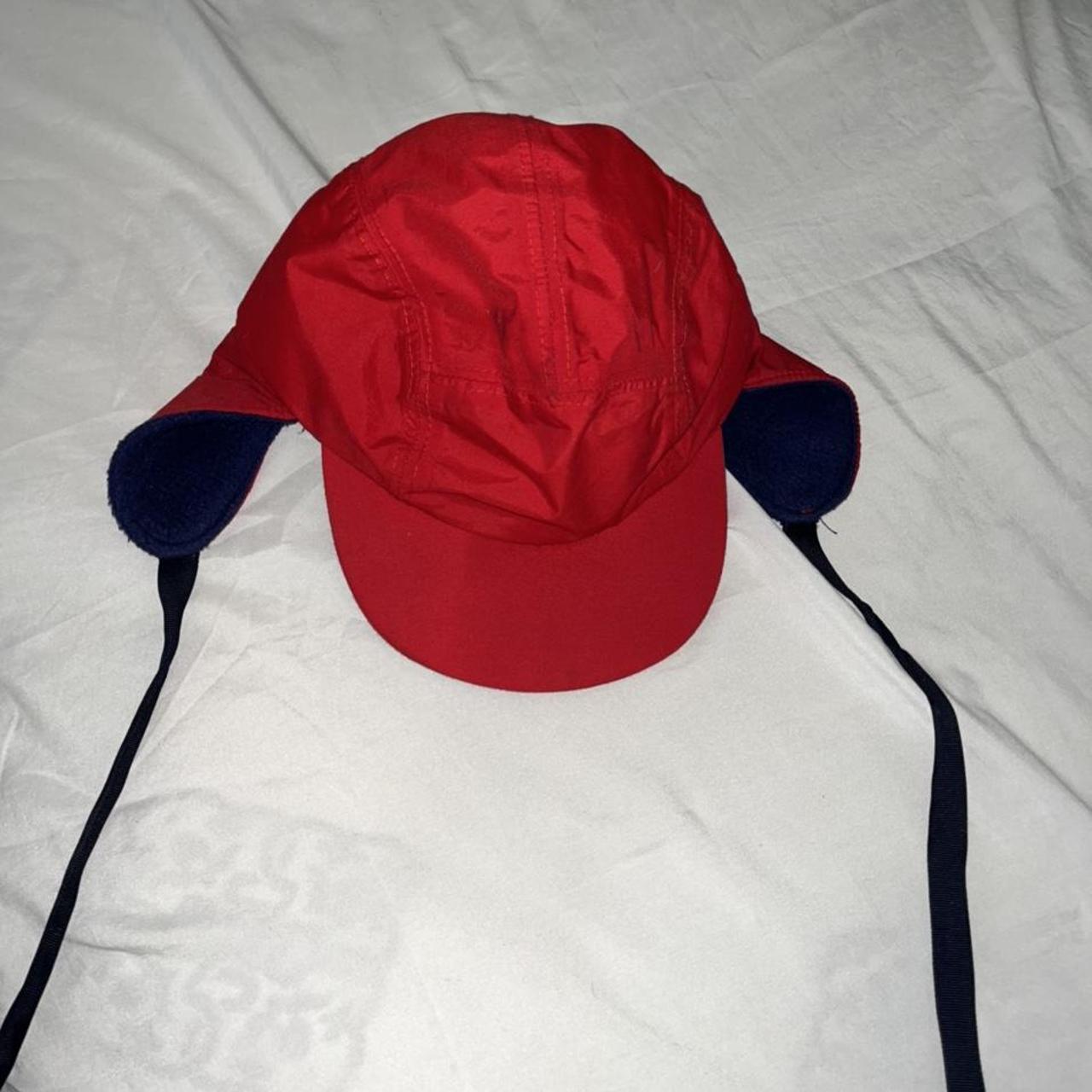 Columbia Hat Great condition One size fits most Red... - Depop