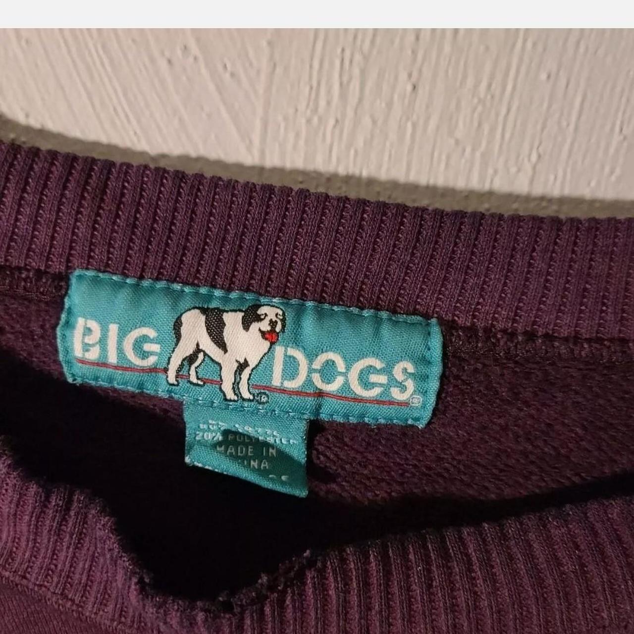 Big Dogs Sweatshirt Vintage
 Vintage worn big dogs sweatshirt Depop