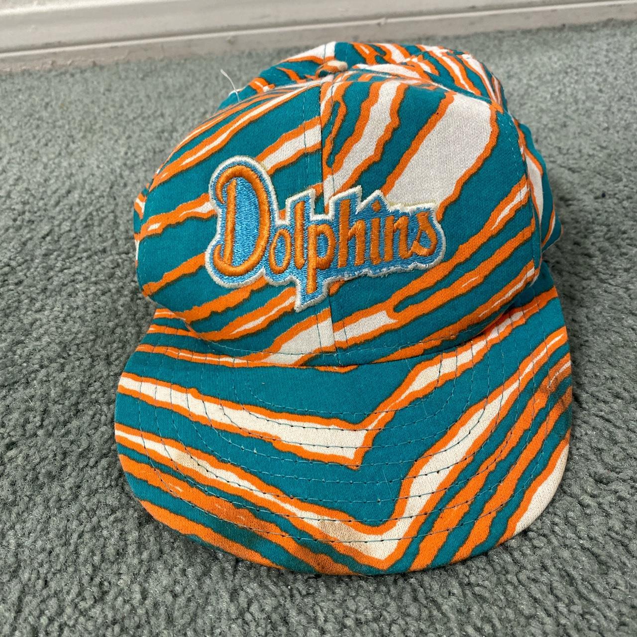 Vintage NFL Miami Dolphins Zubaz Snapback Hat – 