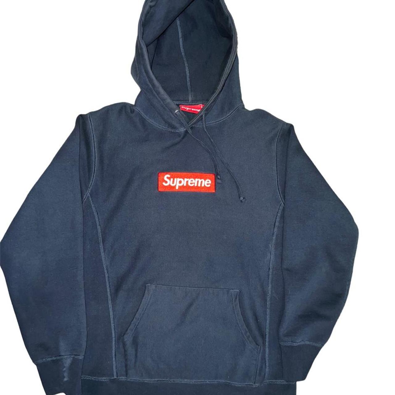 Supreme X Louis Vuitton box logo hoodie Dm for - Depop