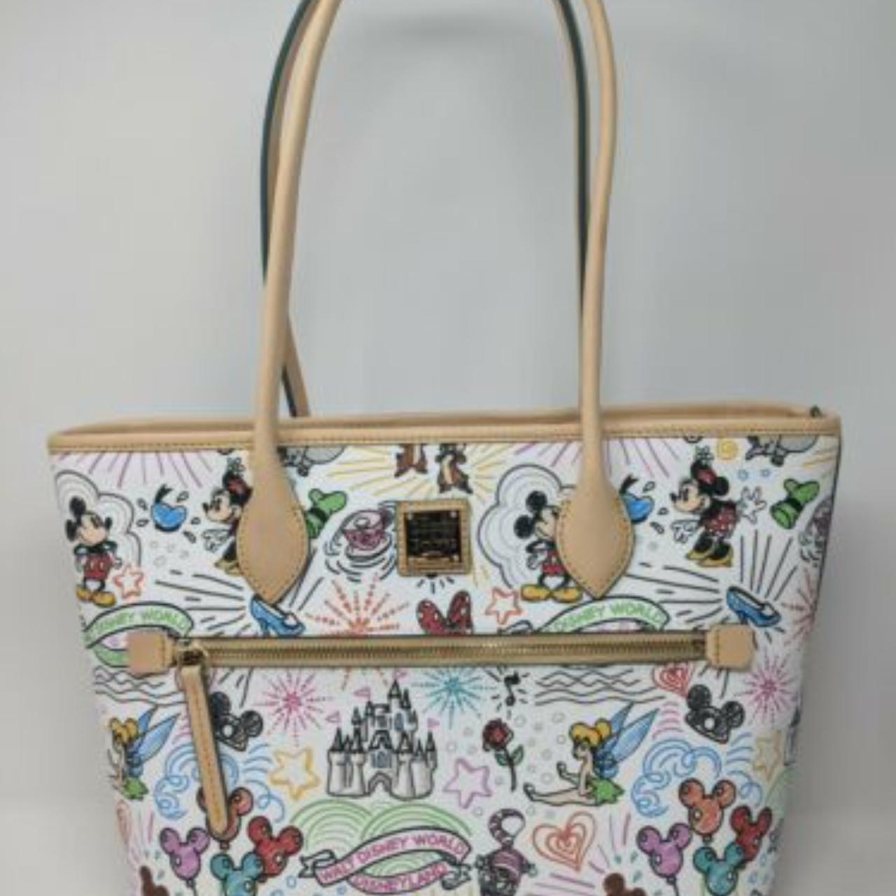 Disney Parks Dooney And Bourke Sketch Tote Bag Depop