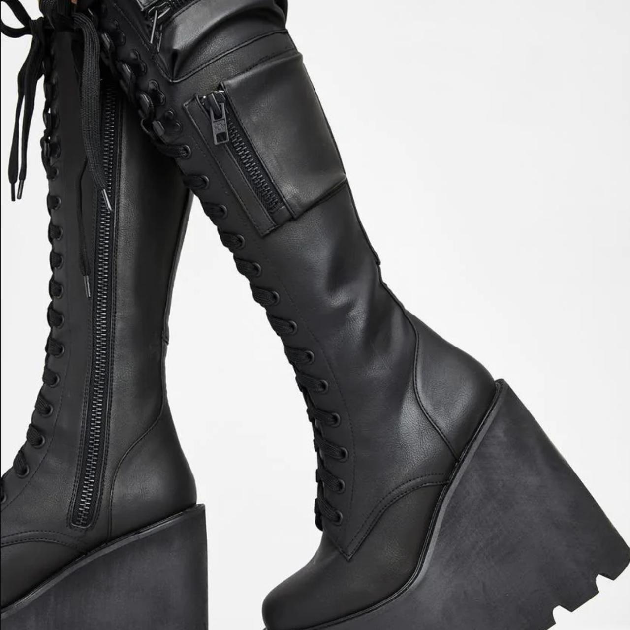 obsidian pocket platform boots