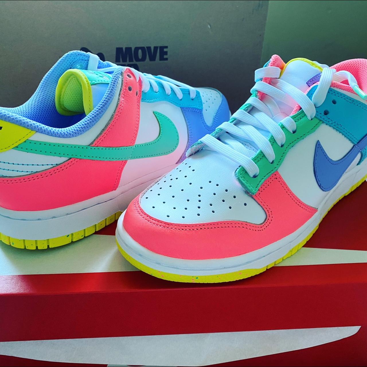 dunk low easter pastel
