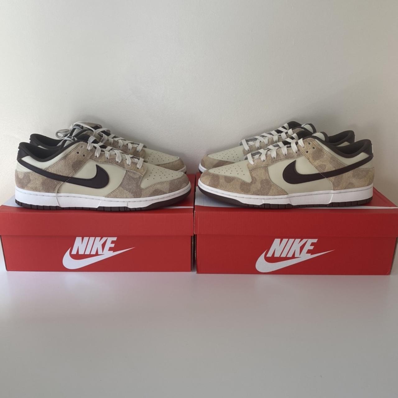 Nike dunk low retro PRM animal pack Giraffe/cheetah... - Depop