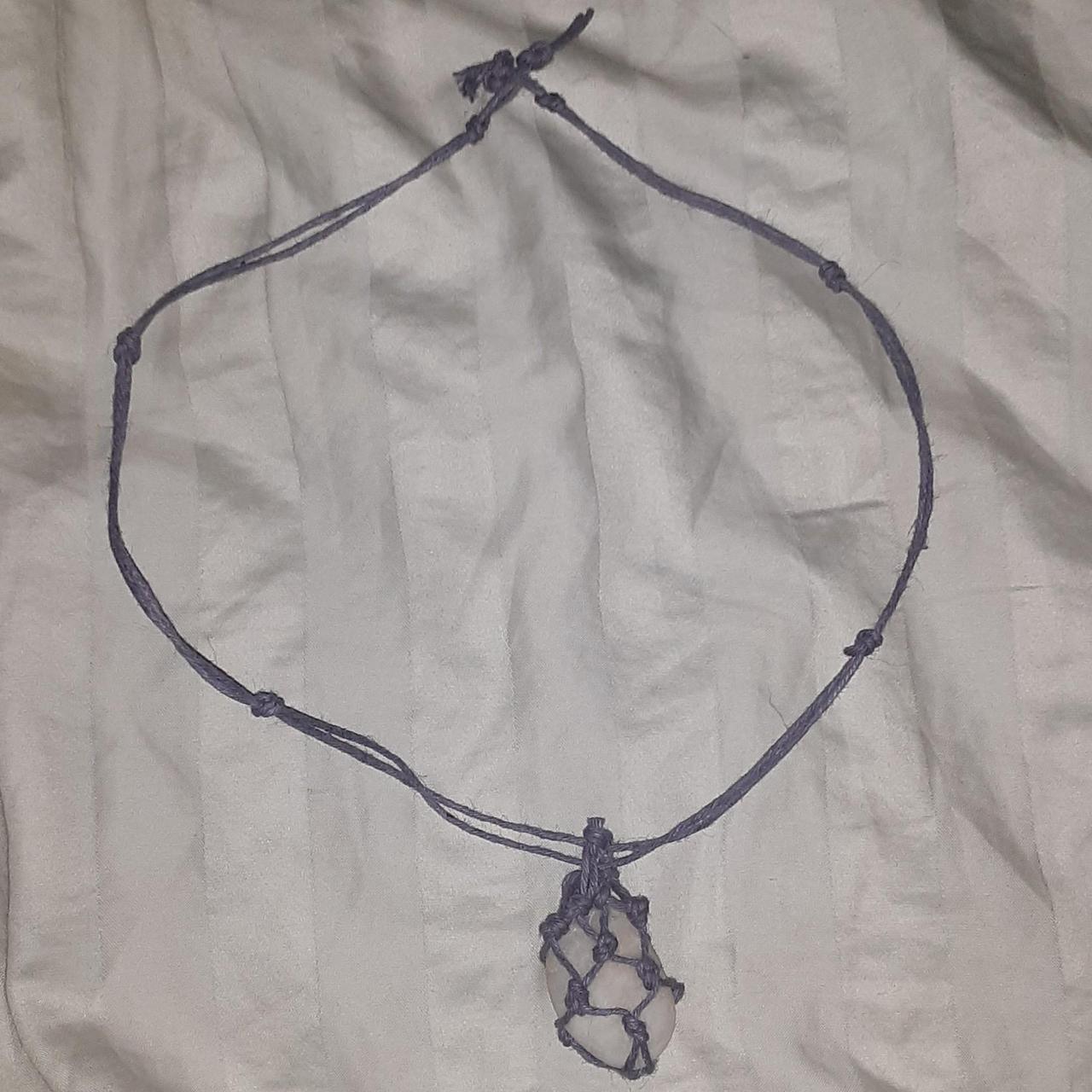 Product Image 1 - A handmade, macrame necklace <3