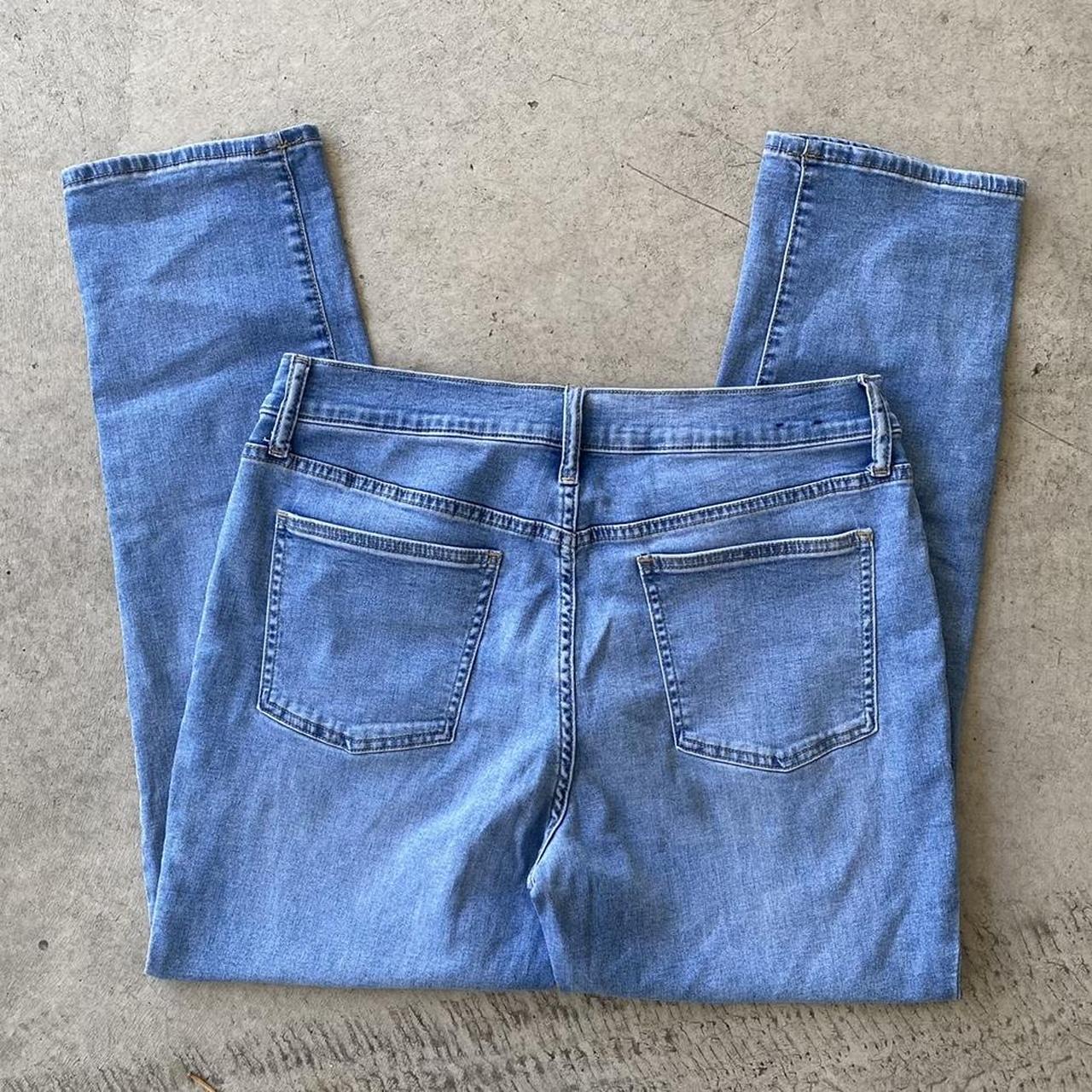 Vintage style wash girlfriend fit Gap jeans in size... - Depop