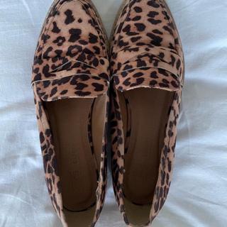 old navy leopard loafers