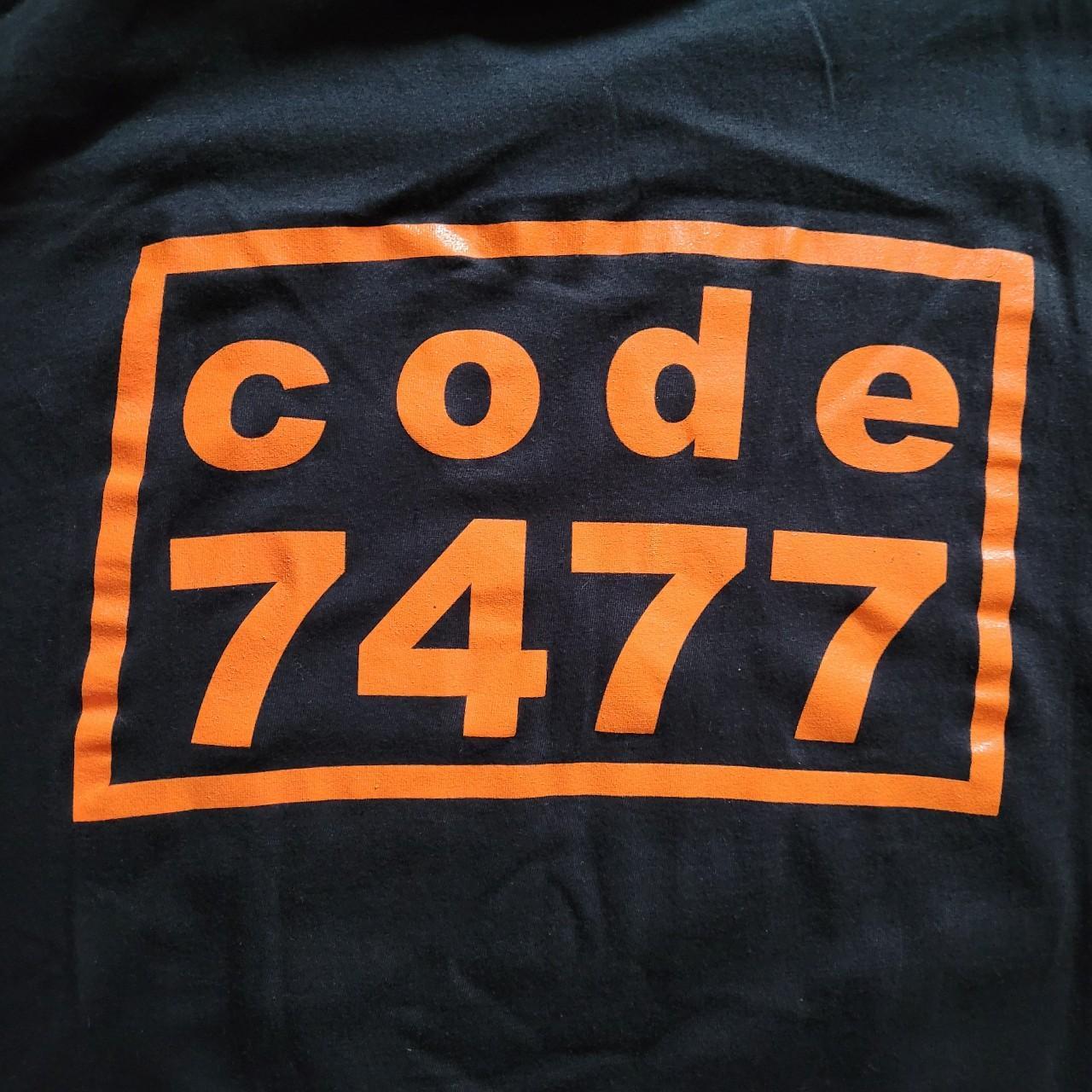 Funker Vogt "Code 7477" tee. Printed on B&C cotton... Depop
