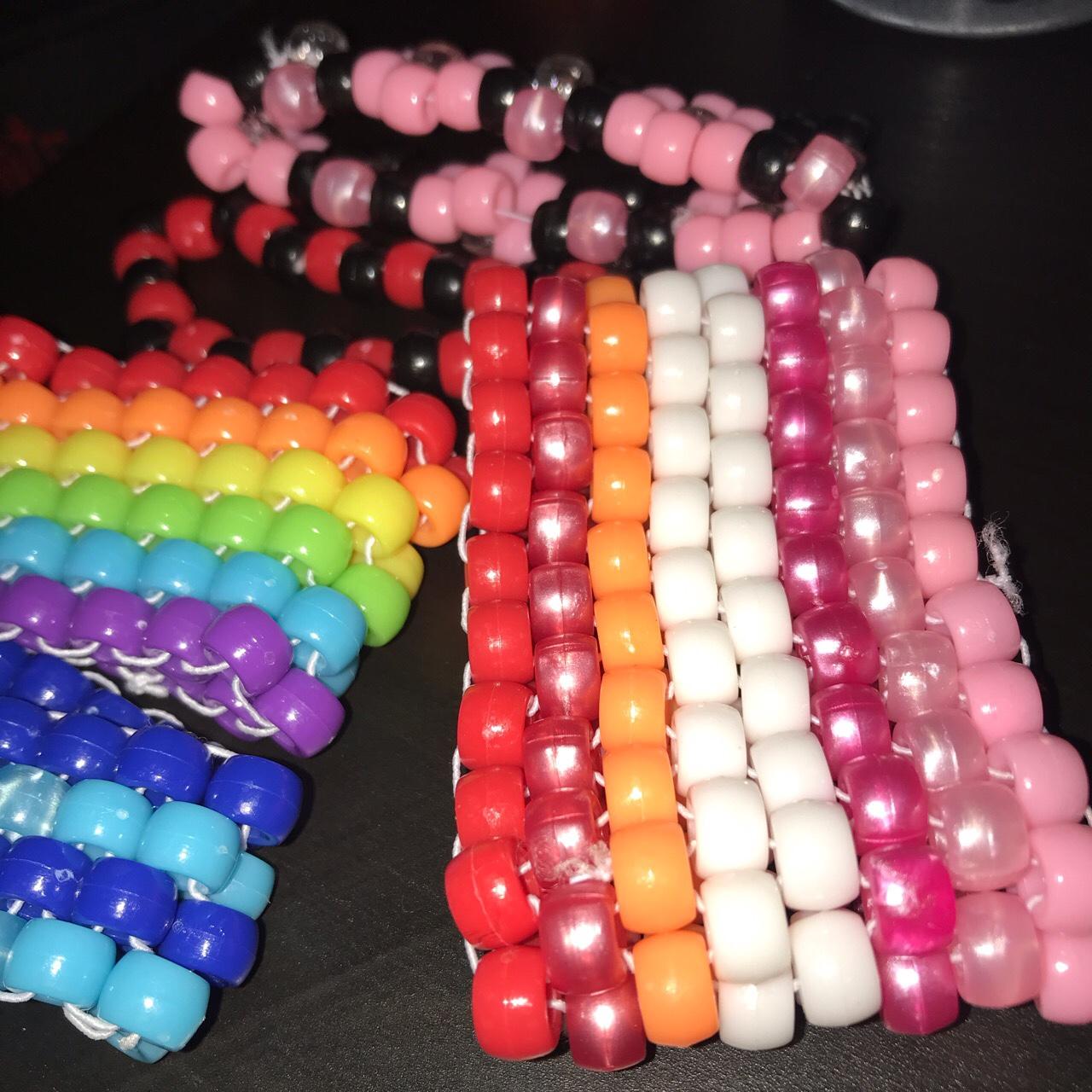 Create Your Own Kandi Cuff, Choose Colors and Patterns, Custom