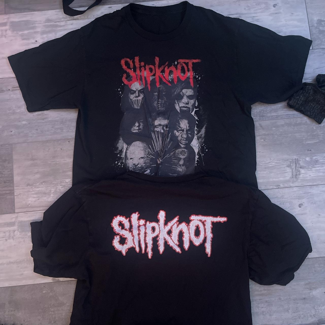 2 Slipknot Shirts 4 Shipping Listing Price Is Depop 3030