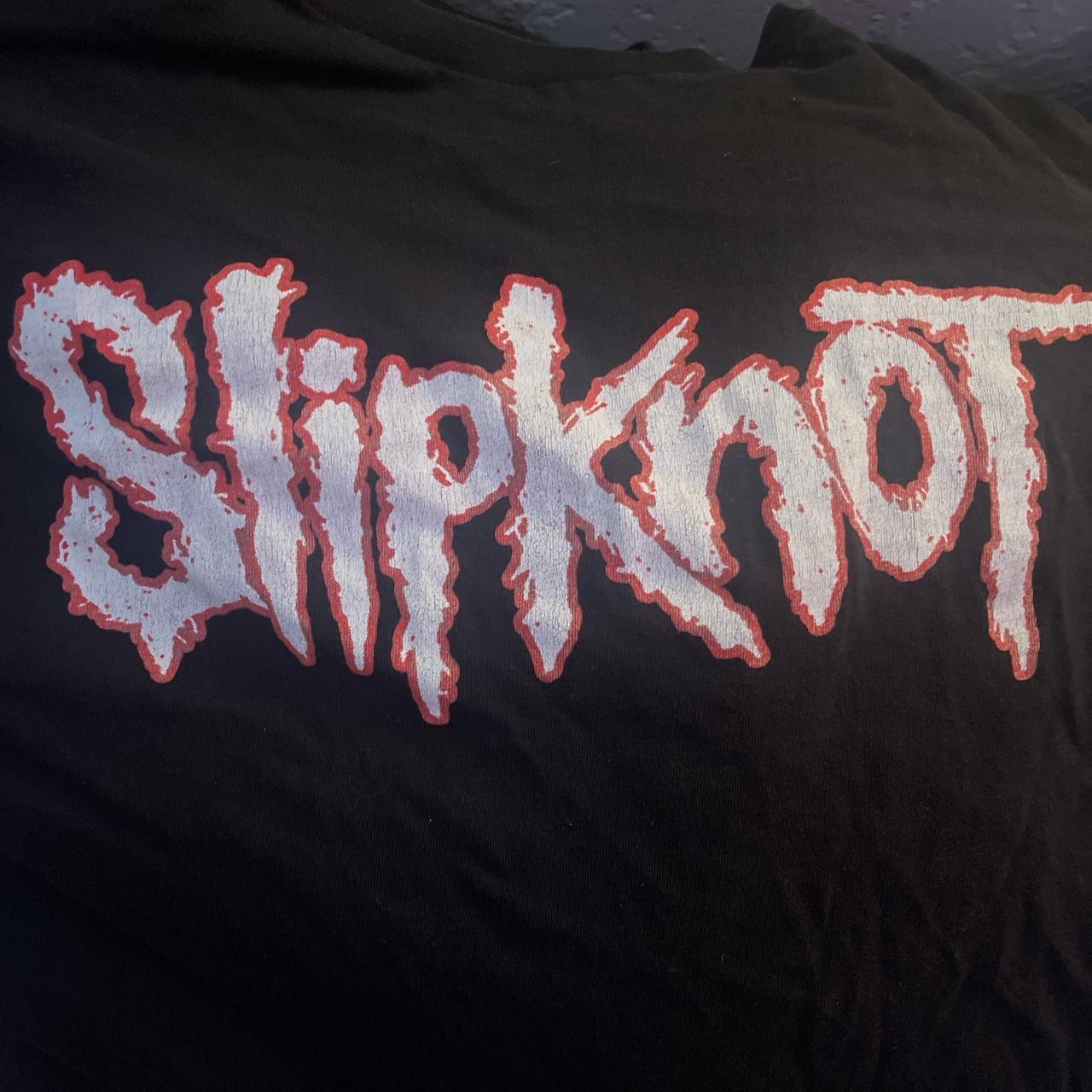 2 Slipknot Shirts 4 Shipping Listing Price Is Depop 6372