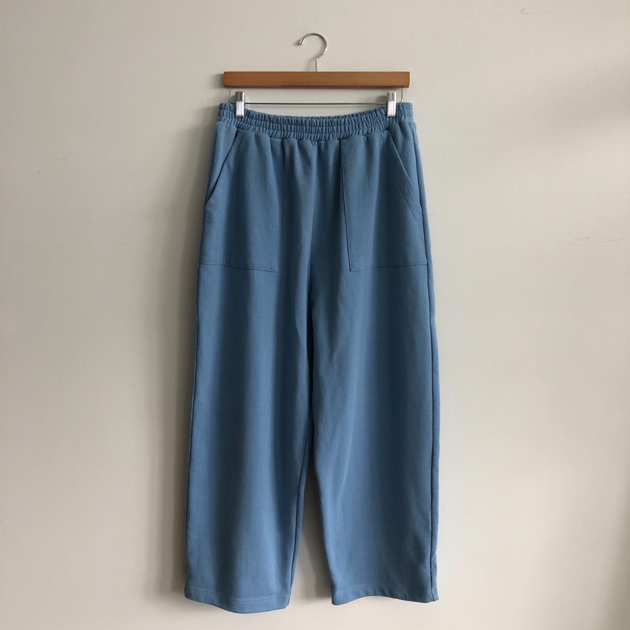 Ilana Kohn Cerulean Terry Pogi Pants ORIGINALLY... - Depop