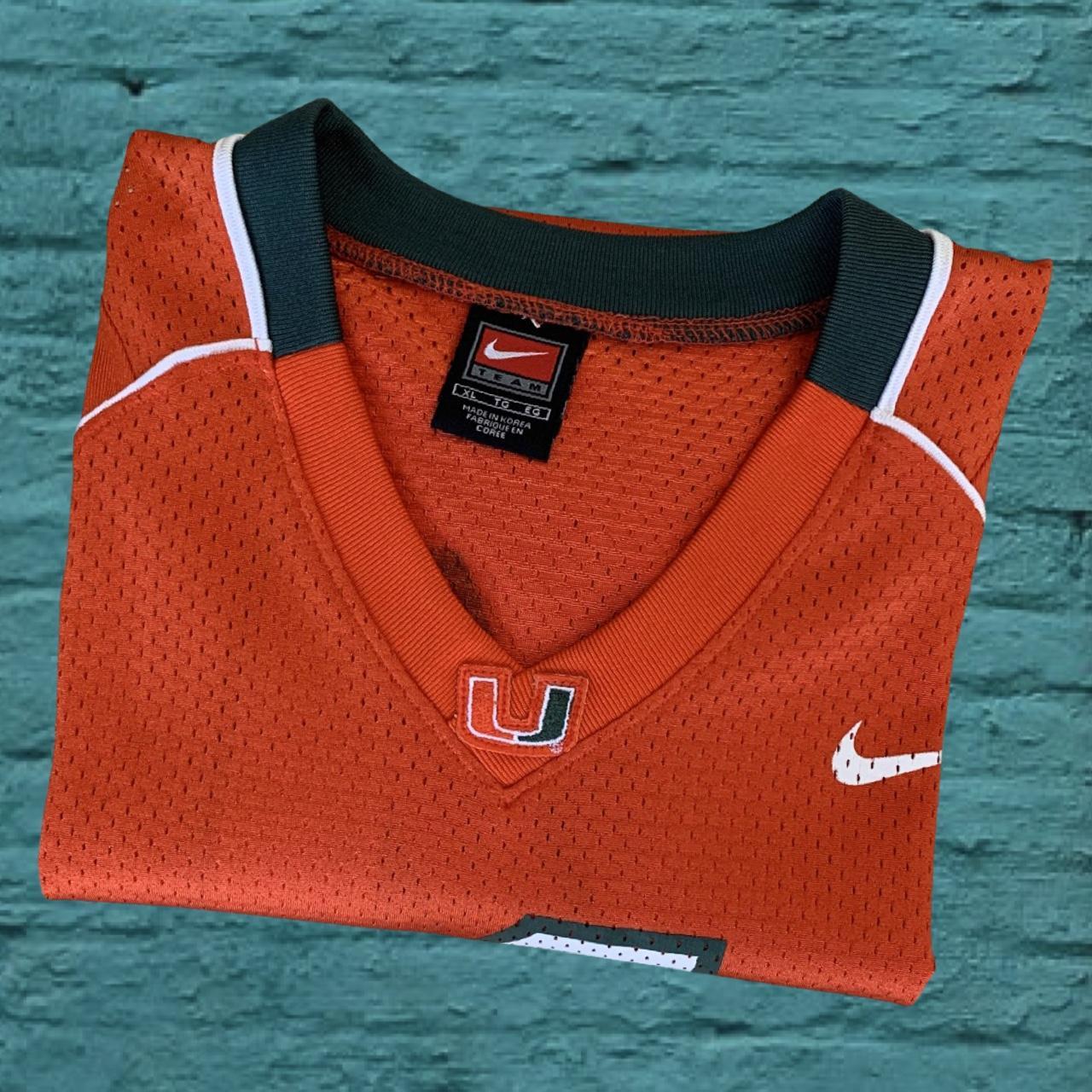 NIKE #4 Devin Hester Miami University Hurricanes - Depop