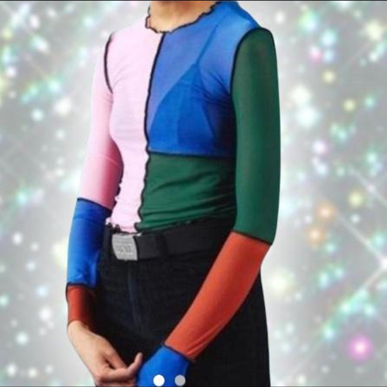 📦🛍FREE SHIPPING!🛍📦 unif long sleeve colorblock... Depop