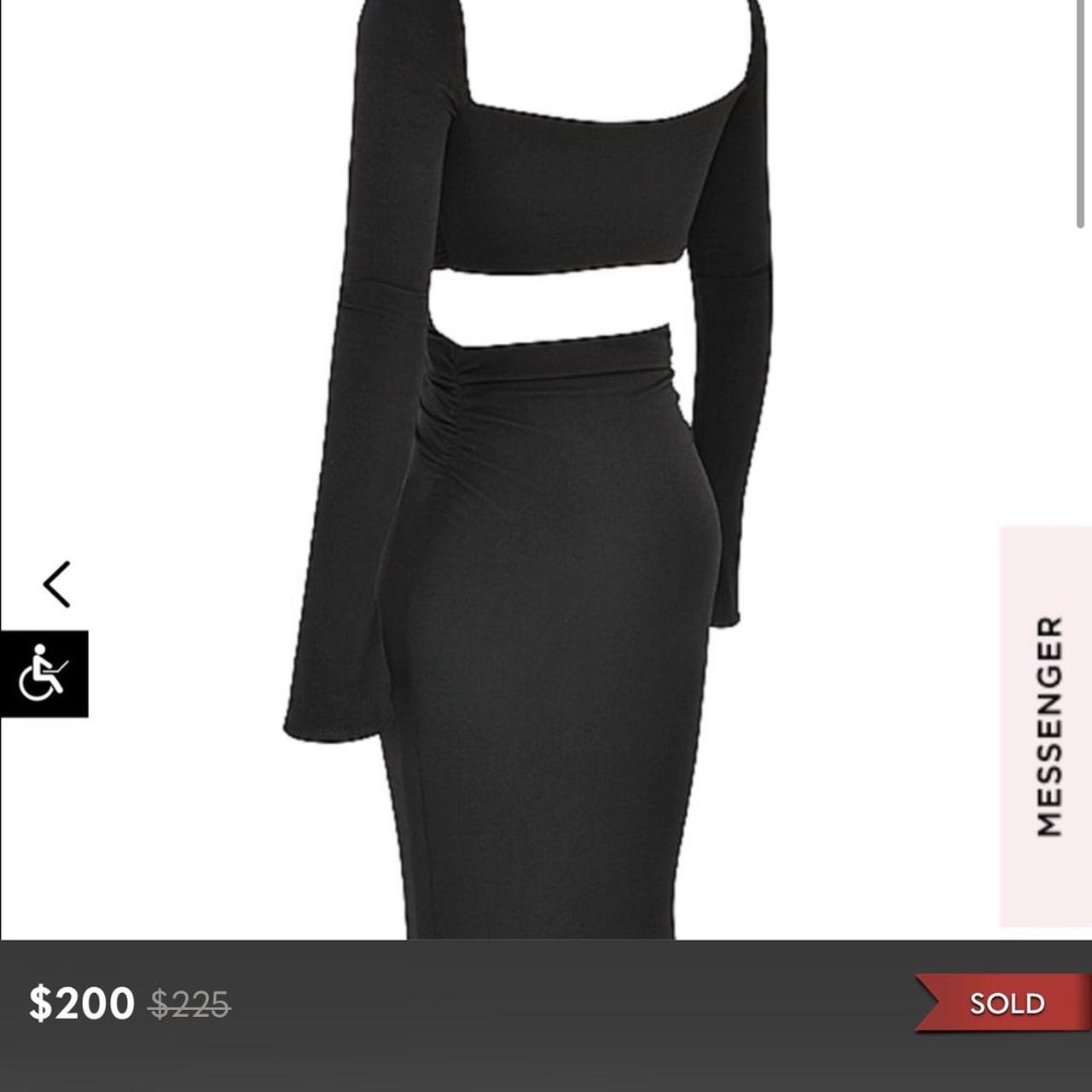 House of CB Women's Black Dress Depop