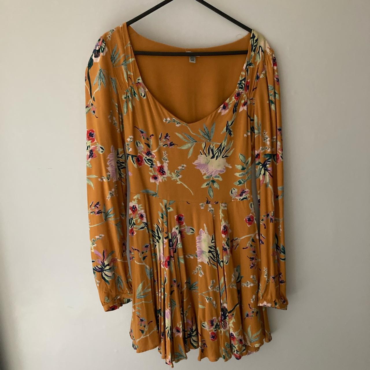 Urban outfitters mustard dress Perfect for summer.... - Depop