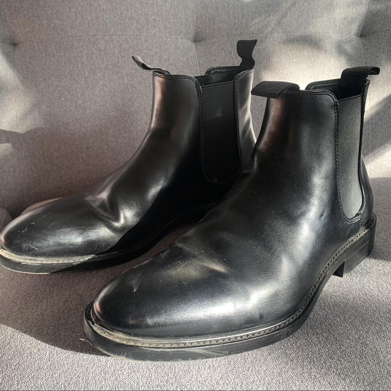 H&M men’s Chelsea boots. Euro size 42, US 9. Never... - Depop