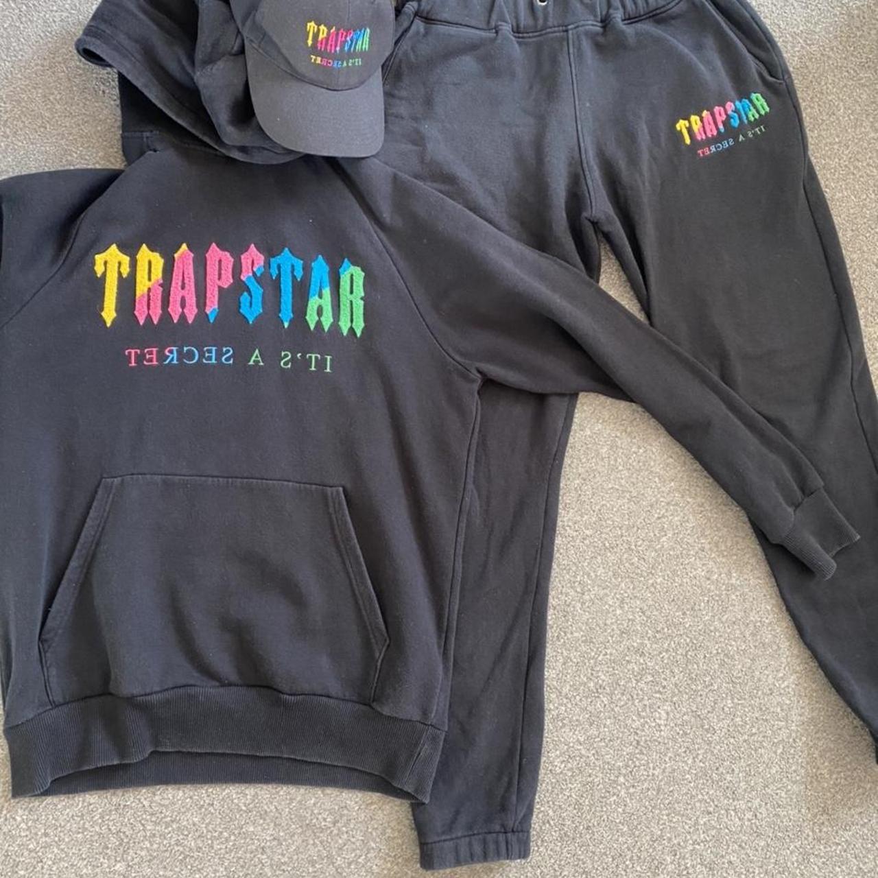 trapstar multi coloured jumper