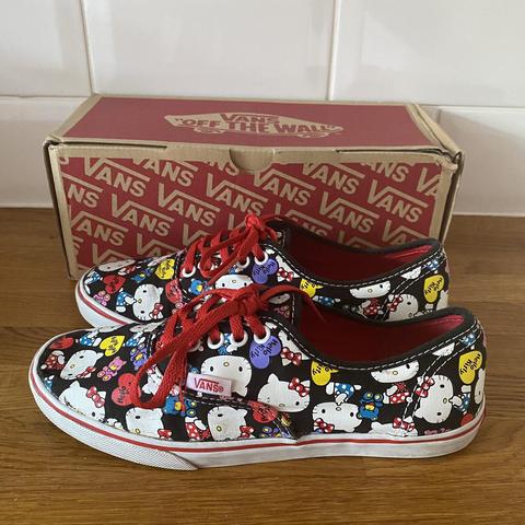 red hello kitty vans