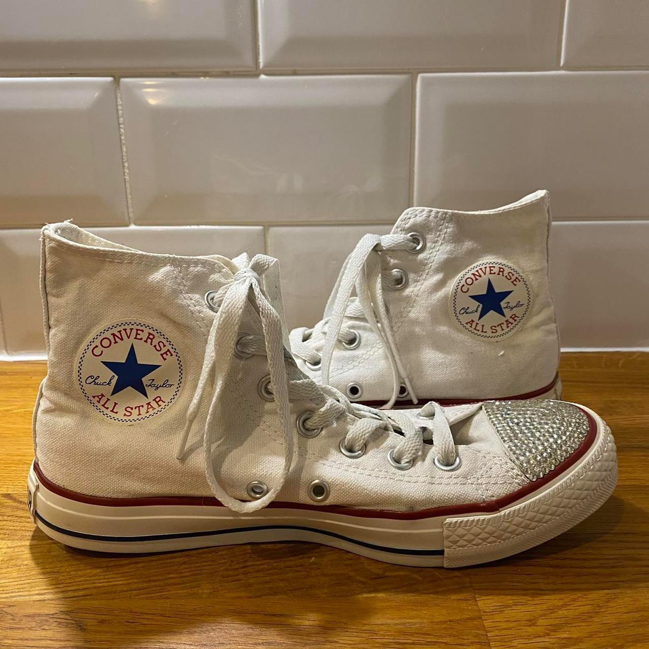 White converse 5.5 uk fashion