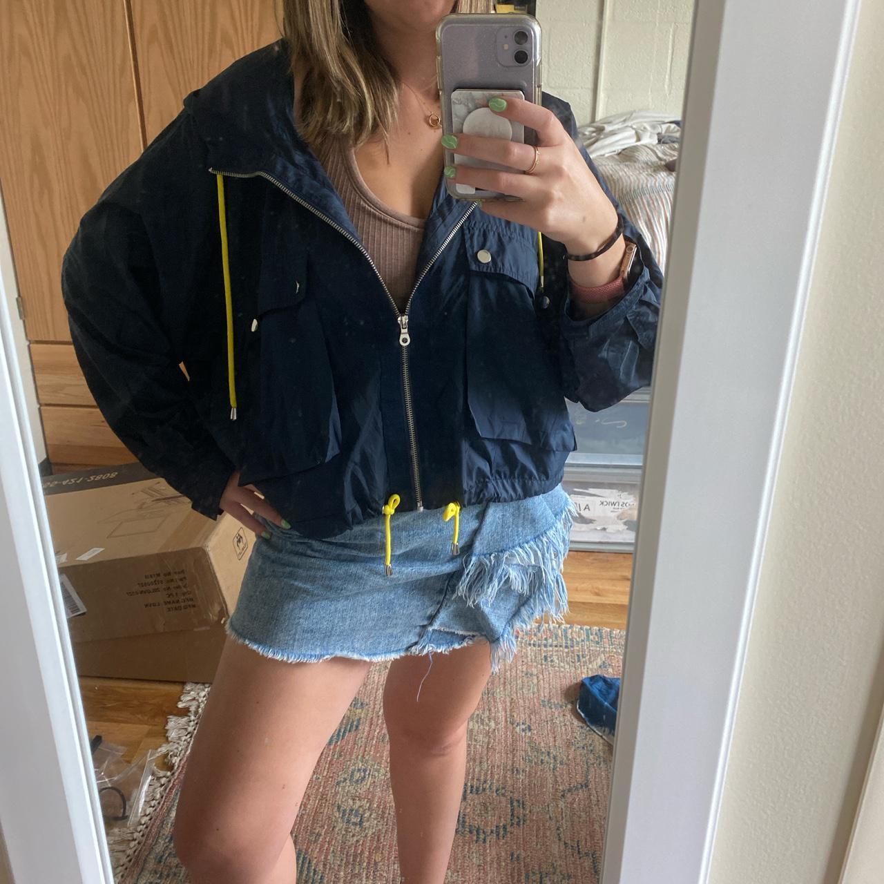 Zara Basic, oversized Rain jacket