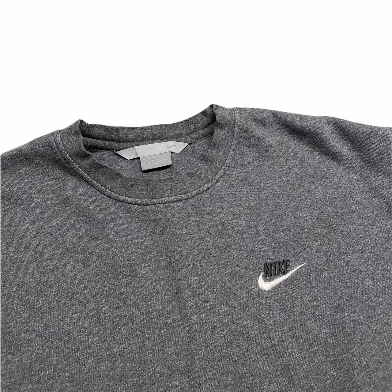 mens grey nike crewneck